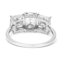 3.15 Carats Lab Grown Diamond 14K Gold Ring