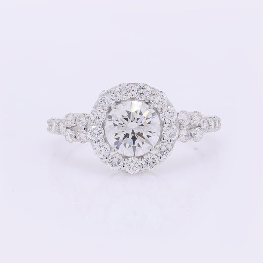 2.00 Carats Lab Grown Diamond 14K Gold Ring
