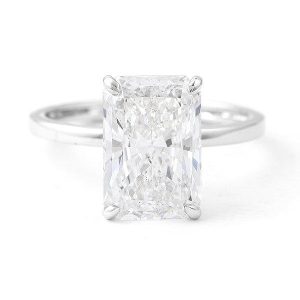 4.00 Carats Lab Grown Diamond 14K Gold Ring