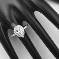 2.25 Carats Lab Grown Diamond 14K Gold Ring
