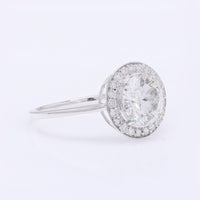 2.27 Carats Lab Grown Diamond 14K Gold Ring