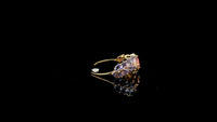 2.06 Ct Square Tourmaline 14K Gold Ring