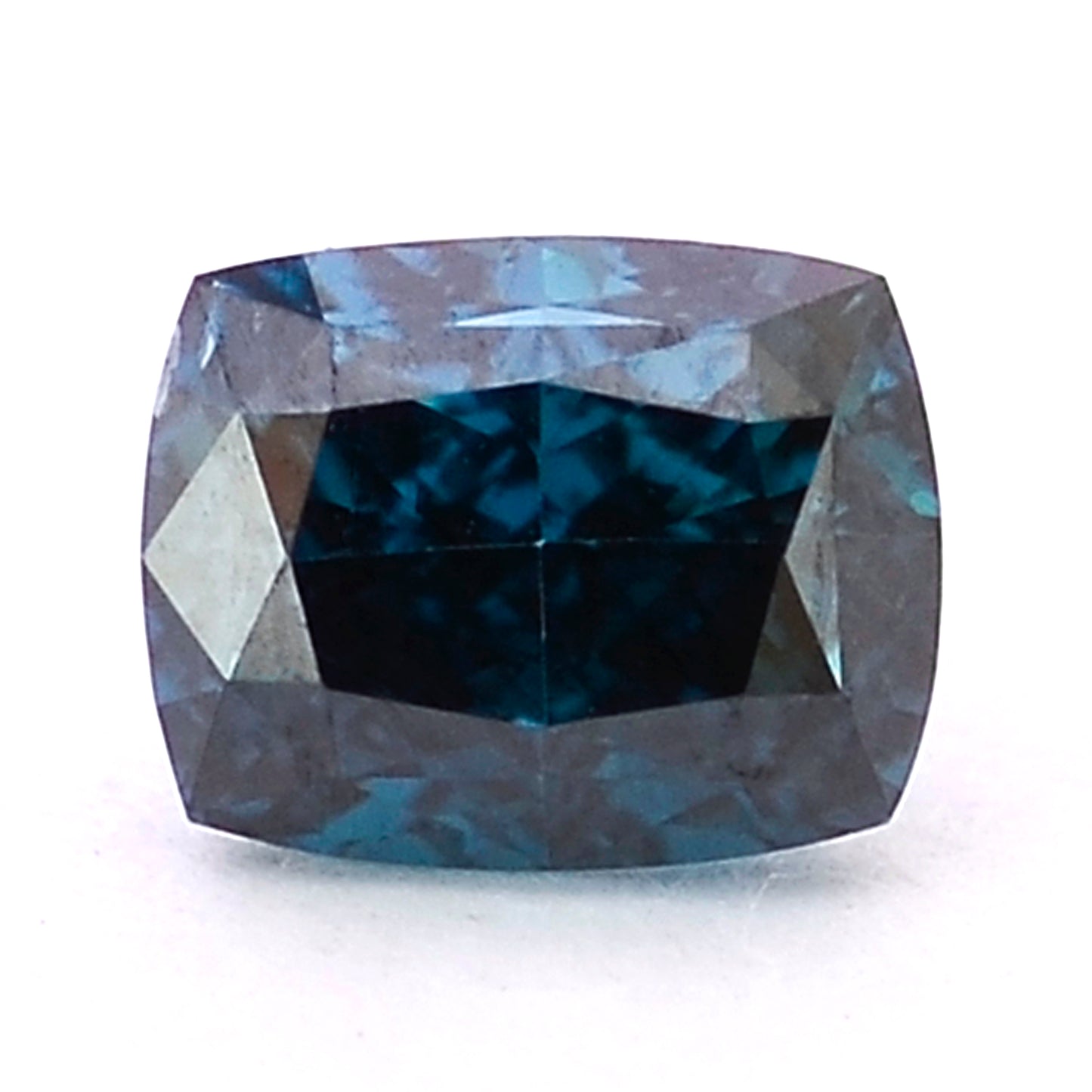0.46 Blue Diamond Cushion Loose Diamond