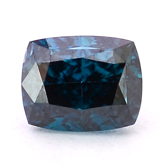 0.46 Blue Diamond Cushion Loose Diamond