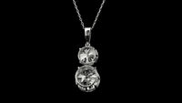 4.89 Ct Round Lab Grown Diamond 14K Gold Pendant