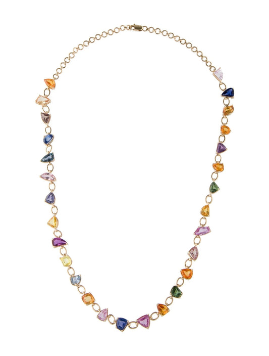 14K Sapphire Necklace