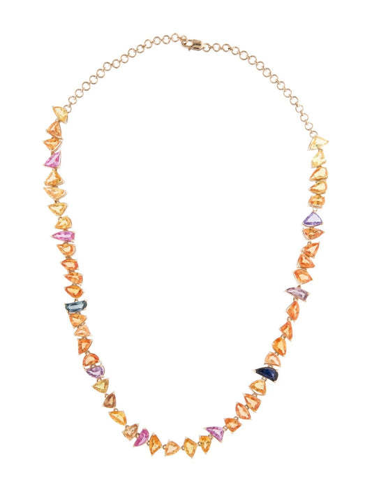 14K Sapphire Necklace