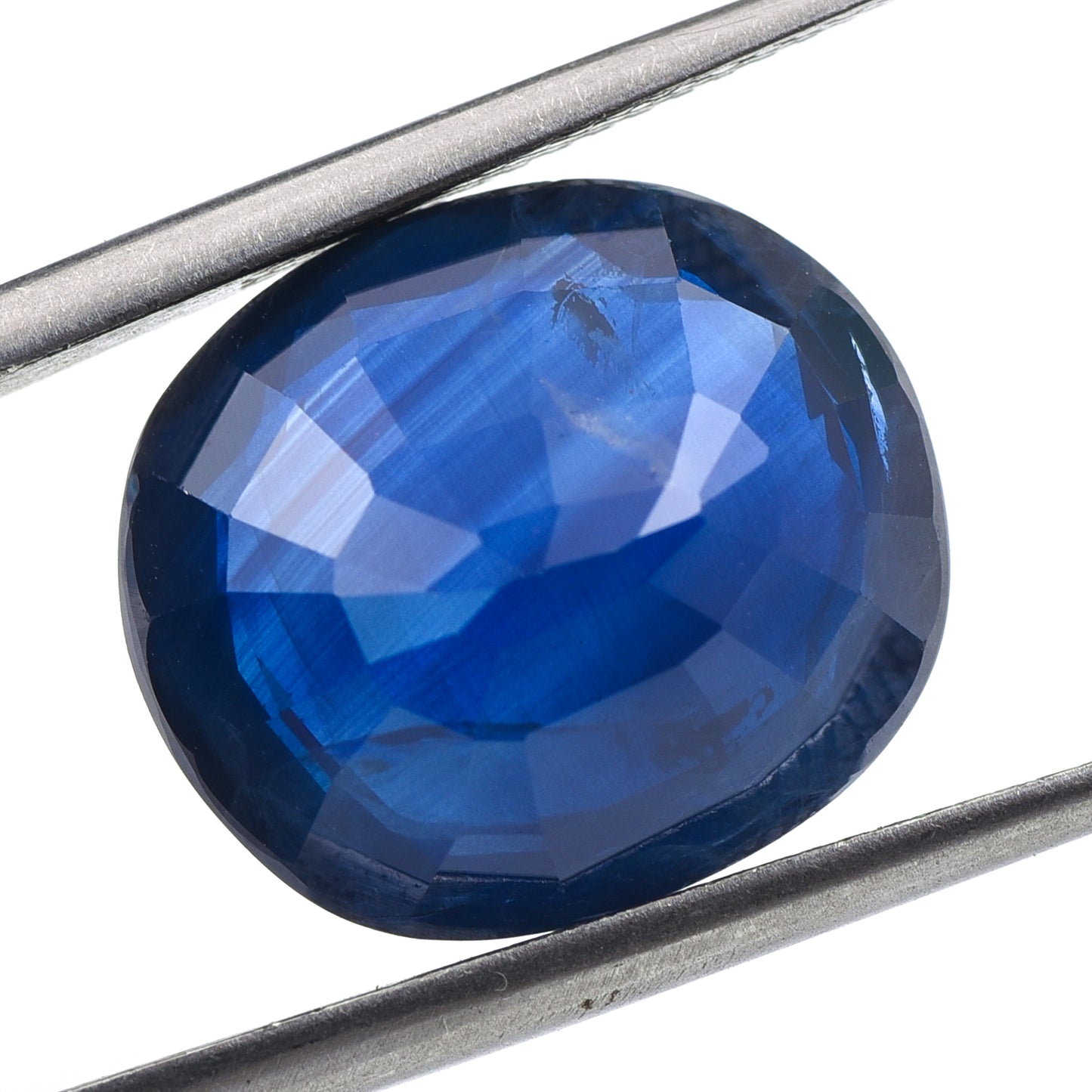 13.35 Natural Corundum Sapphire Rectangular Cushion Mixed Cut Gemstone
