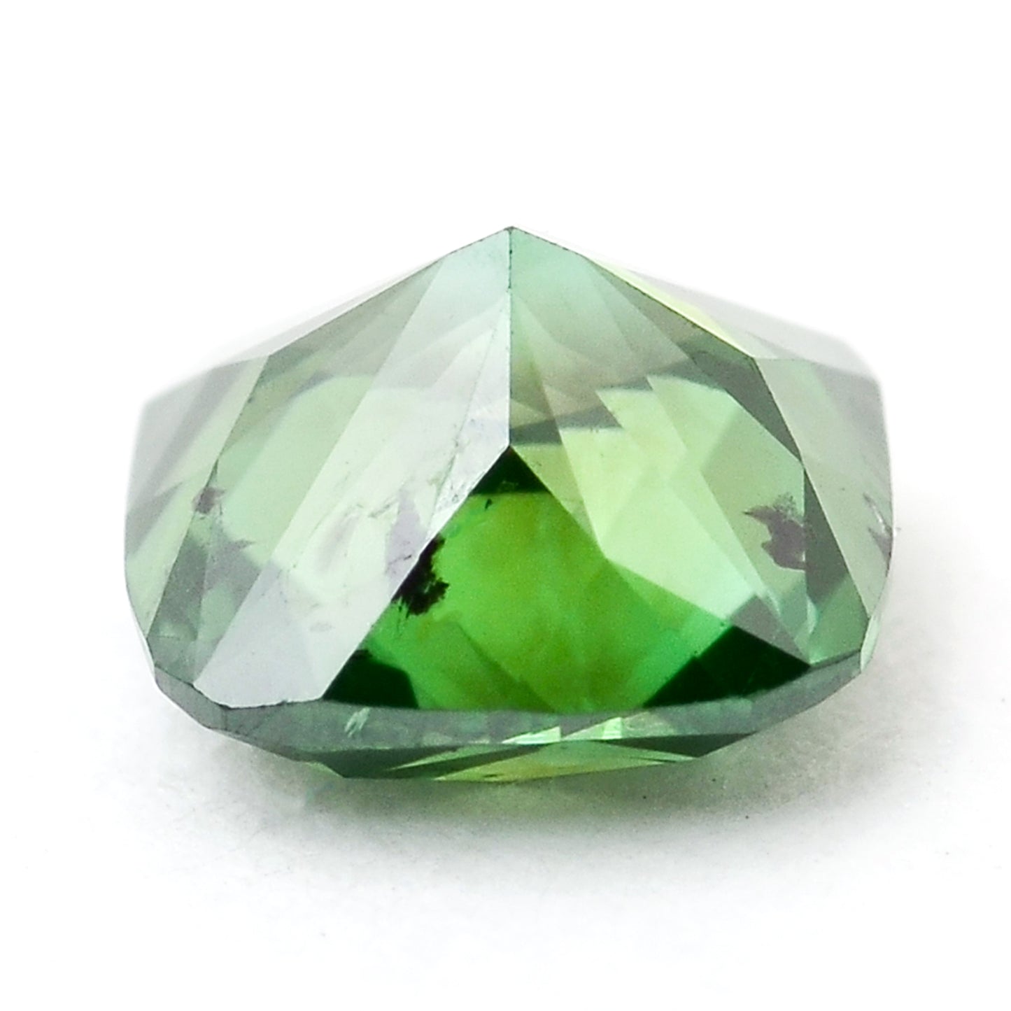 0.36 Green Diamond Cushion Loose Diamond