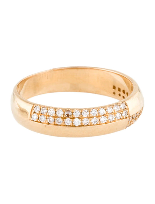 18K Diamond Band