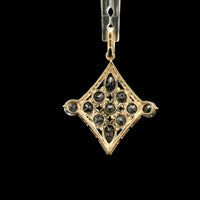 1.80 Ct Pear Tanzanite 14K Gold Pendant