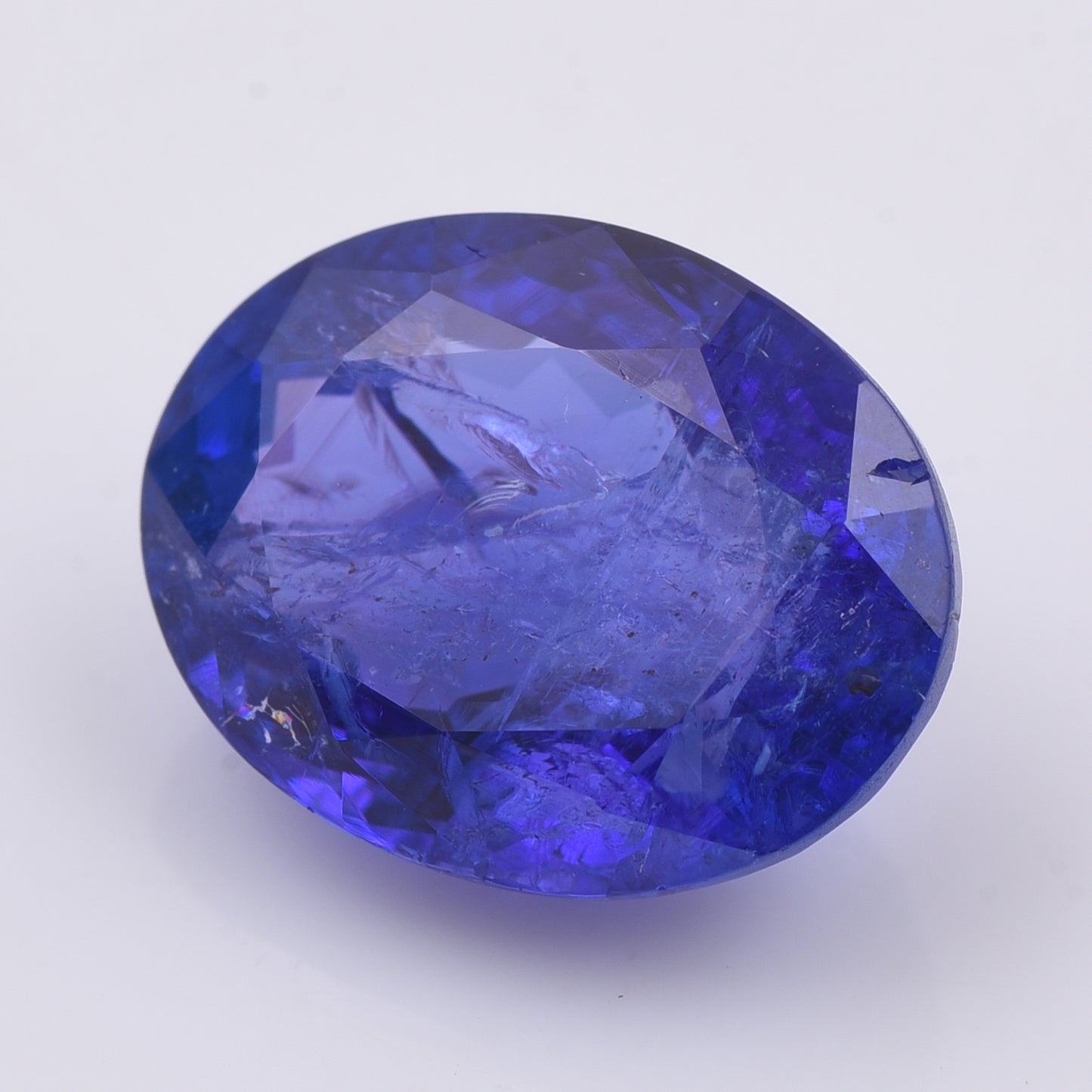 7.28 Natural Zoisite Tanzanite Oval Mixed Cut Gemstone