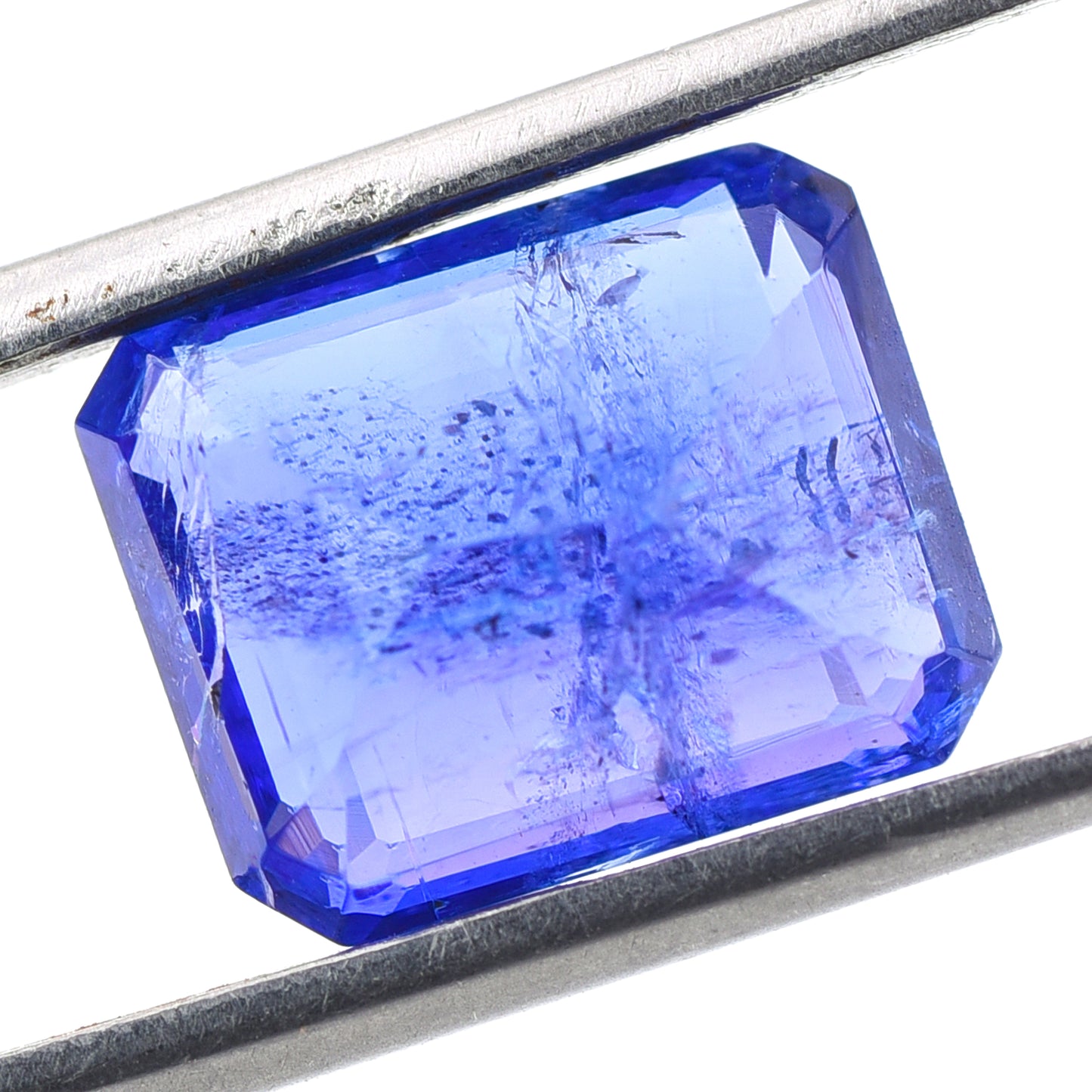 6.03 Natural Zoisite Tanzanite Emerald Cut Gemstone
