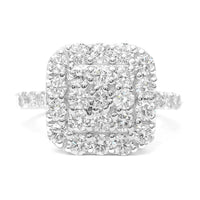 2.17 Carats Lab Grown Diamond 14K Gold Ring