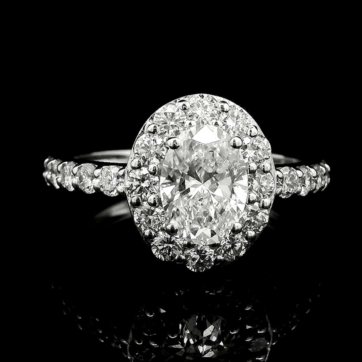 2.24 Carats Lab Grown Diamond 14K Gold Ring