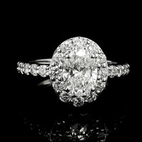 2.24 Carats Lab Grown Diamond 14K Gold Ring