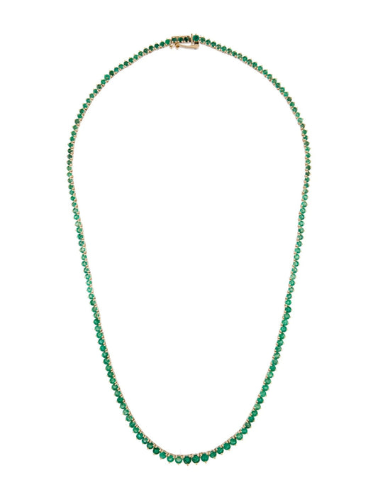 14K Emerald Graduated