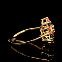 1.14 Ct Round Tourmaline 14K Gold Ring