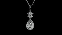 2.93 Carats Lab Grown Diamond 14K Gold Pendant