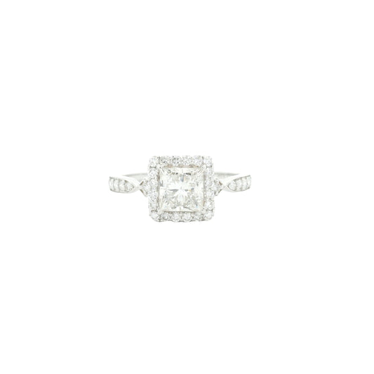 1.43 Carats Lab Grown Diamond 14K Gold Ring