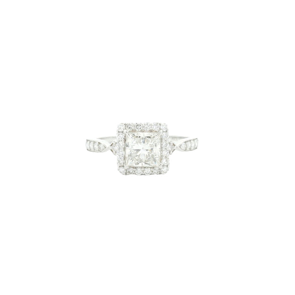 1.43 Carats Lab Grown Diamond 14K Gold Ring