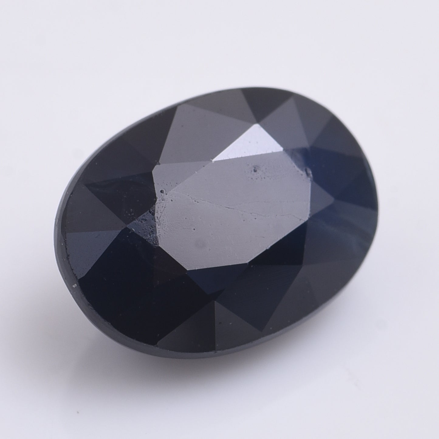 5.74 Natural Corundum Sapphire Oval Mixed Cut Gemstone