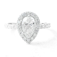 2.15 Carats Lab Grown Diamond 14K Gold Ring