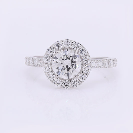2.00 Carats Lab Grown Diamond 14K Gold Ring