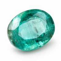 2.72 Natural Beryl Emerald Oval Mixed Cut Gemstone