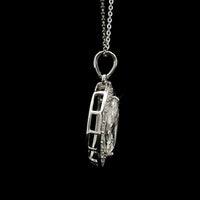 1.99 Carats Lab Grown Diamond 14K Gold Pendant