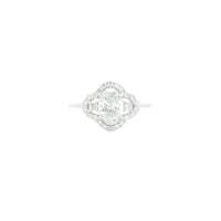 1.30 Carats Lab Grown Diamond 14K Gold Ring