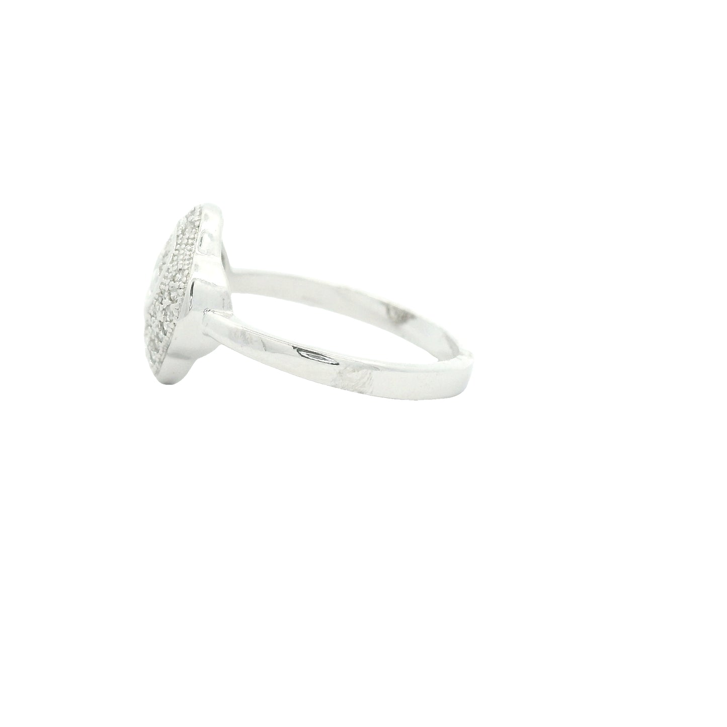 1.22 Ct Cubic Zirconia 925 Sterling Silver Ring