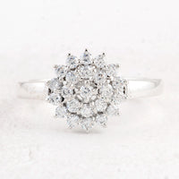 1.06 Ct Round Cubic Zirconia 925 Sterling Silver Ring