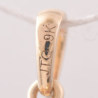 5.62 Ct Oval Tourmaline 9K Gold Pendant