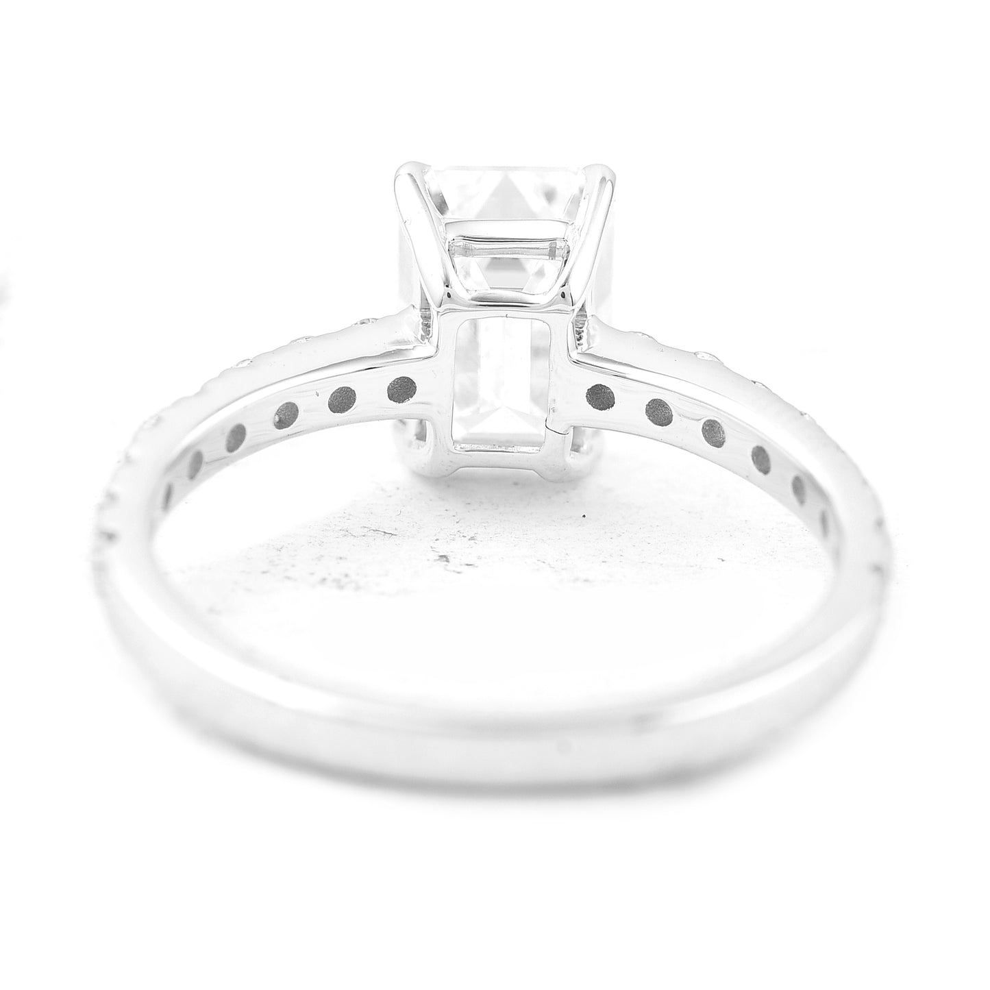 2.46 Carats Lab Grown Diamond 14K Gold Ring