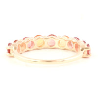 2.26 Ct Round Multi Tourmaline 14K Gold Ring
