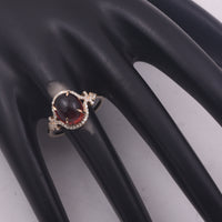 3.60 Ct Oval Cabochon Cut Natural Tourmaline 14K Gold Ring