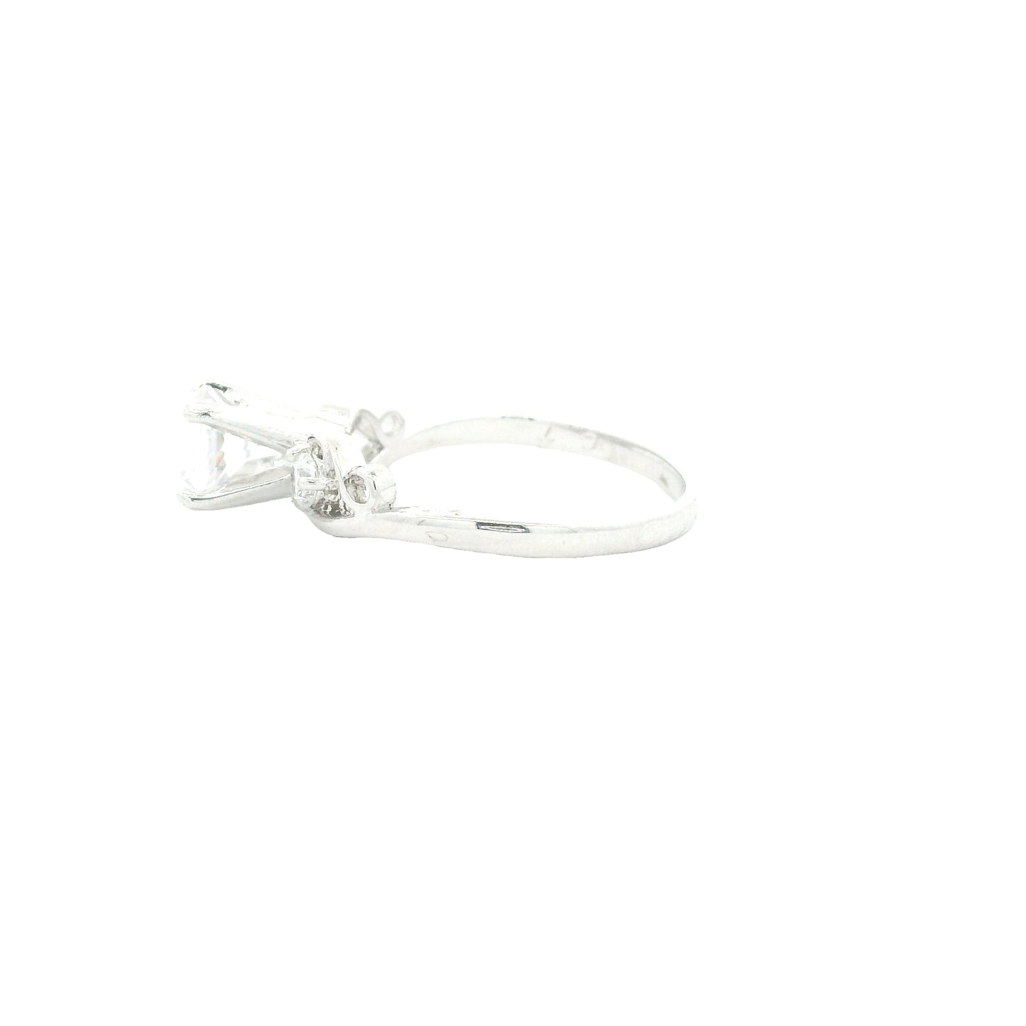 1.08 Ct Cubic Zirconia 925 Sterling Silver Ring