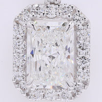 2.35 Carats Lab Grown Diamond 14K Gold Pendant