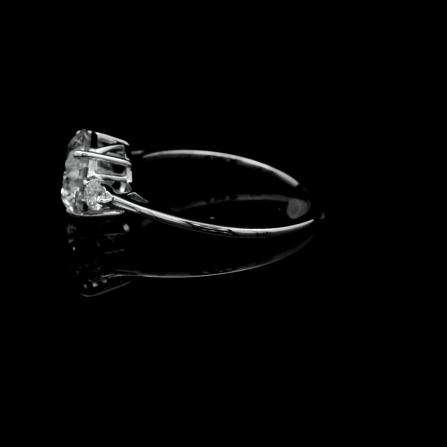 2.16 Ct Round Lab Grown Diamond 14K Gold Ring