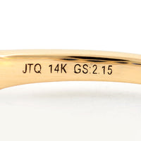 2.15 Ct Round Sapphire 14K Gold Ring