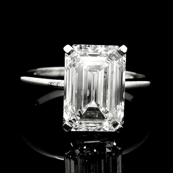 4.25 Carats Lab Grown Diamond 14K Gold Ring