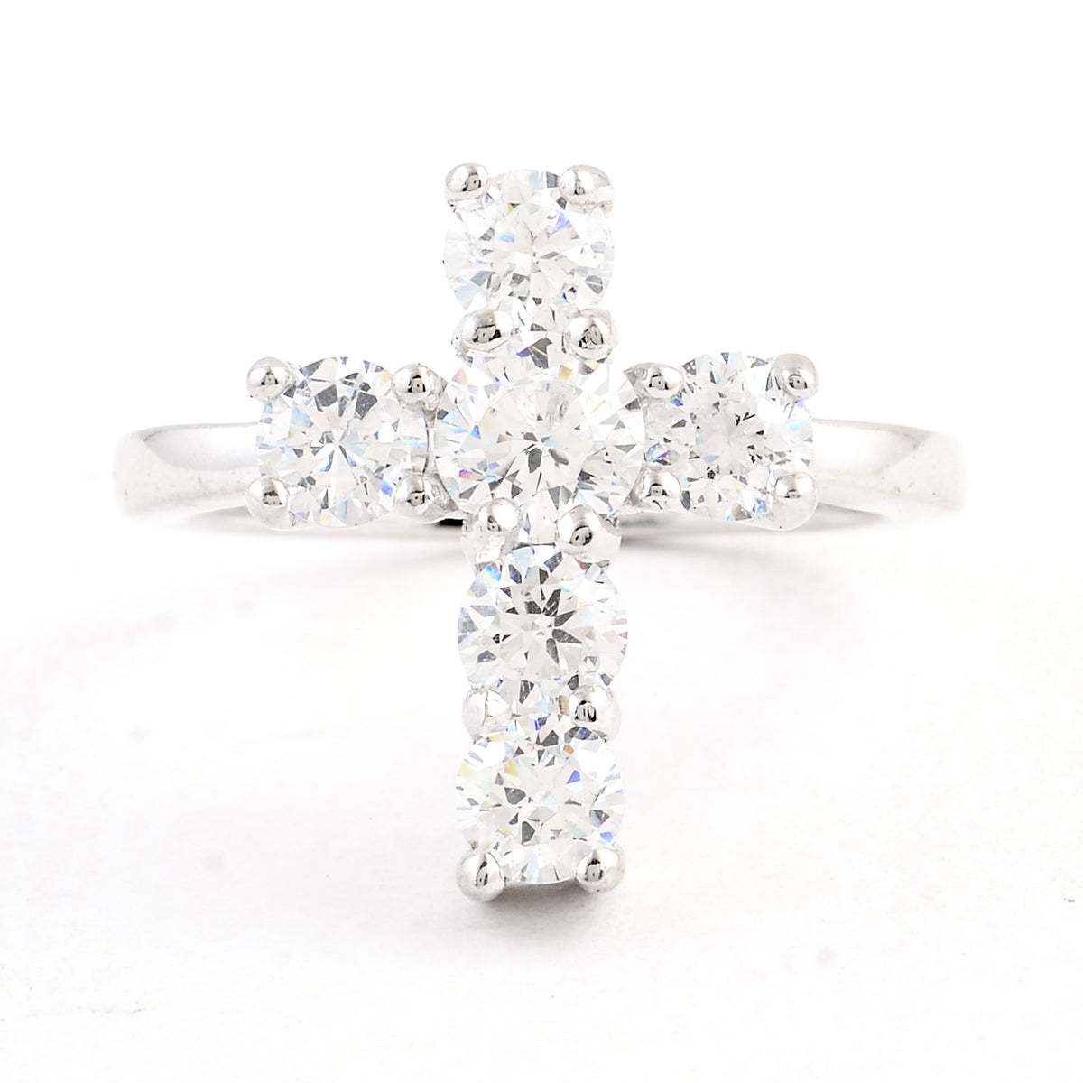 4.38 Ct Cubic Zirconia 925 Sterling Silver Ring