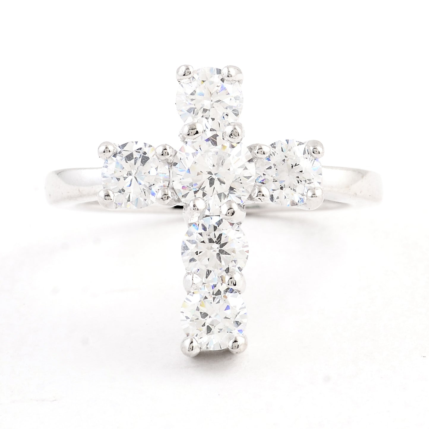 4.38 Ct Cubic Zirconia 925 Sterling Silver Ring