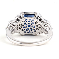 6.52 Carats Sapphire 14K Gold Ring