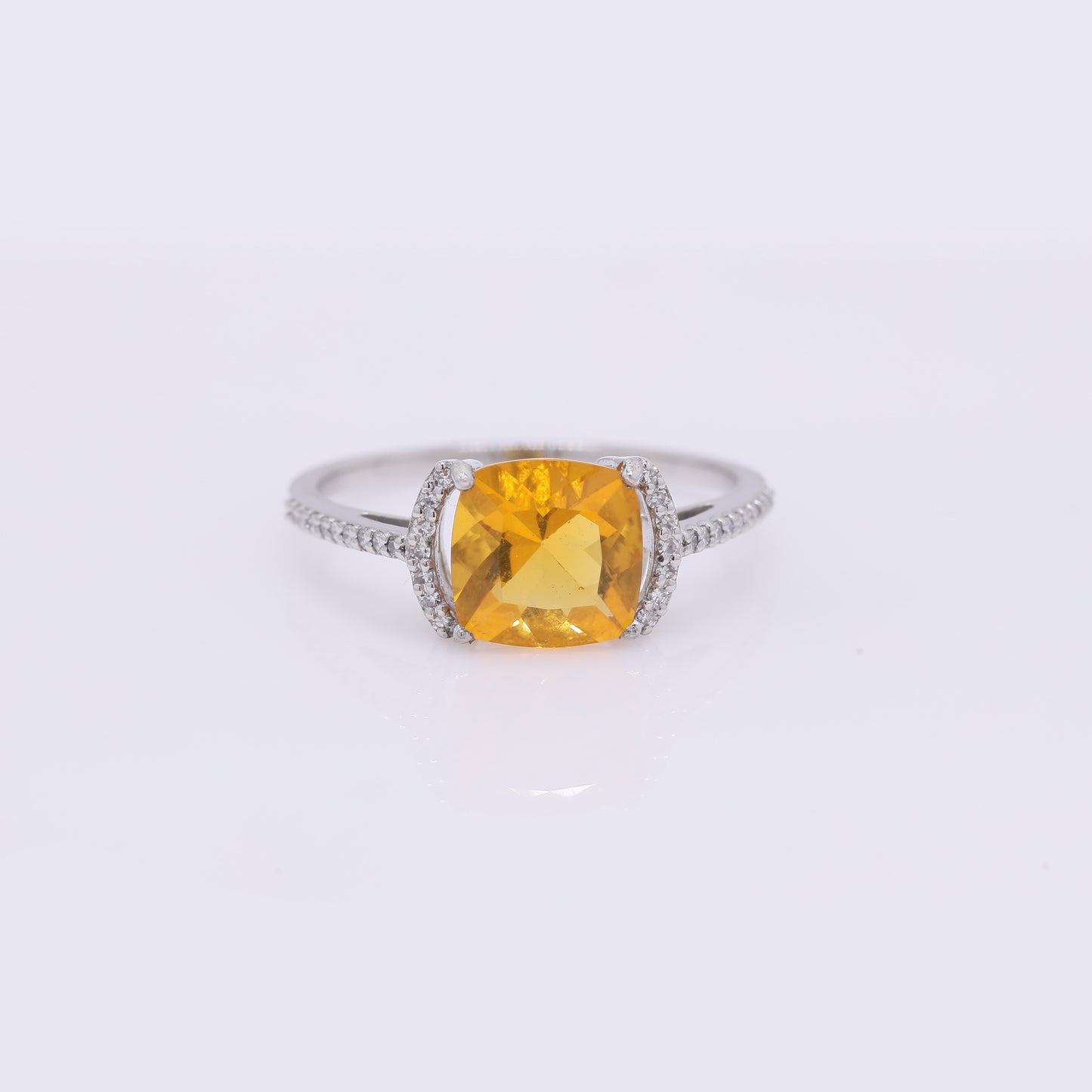 1.47 Ct Cushion Mixed Cut Natural Fire Opal 950 Platinum Ring