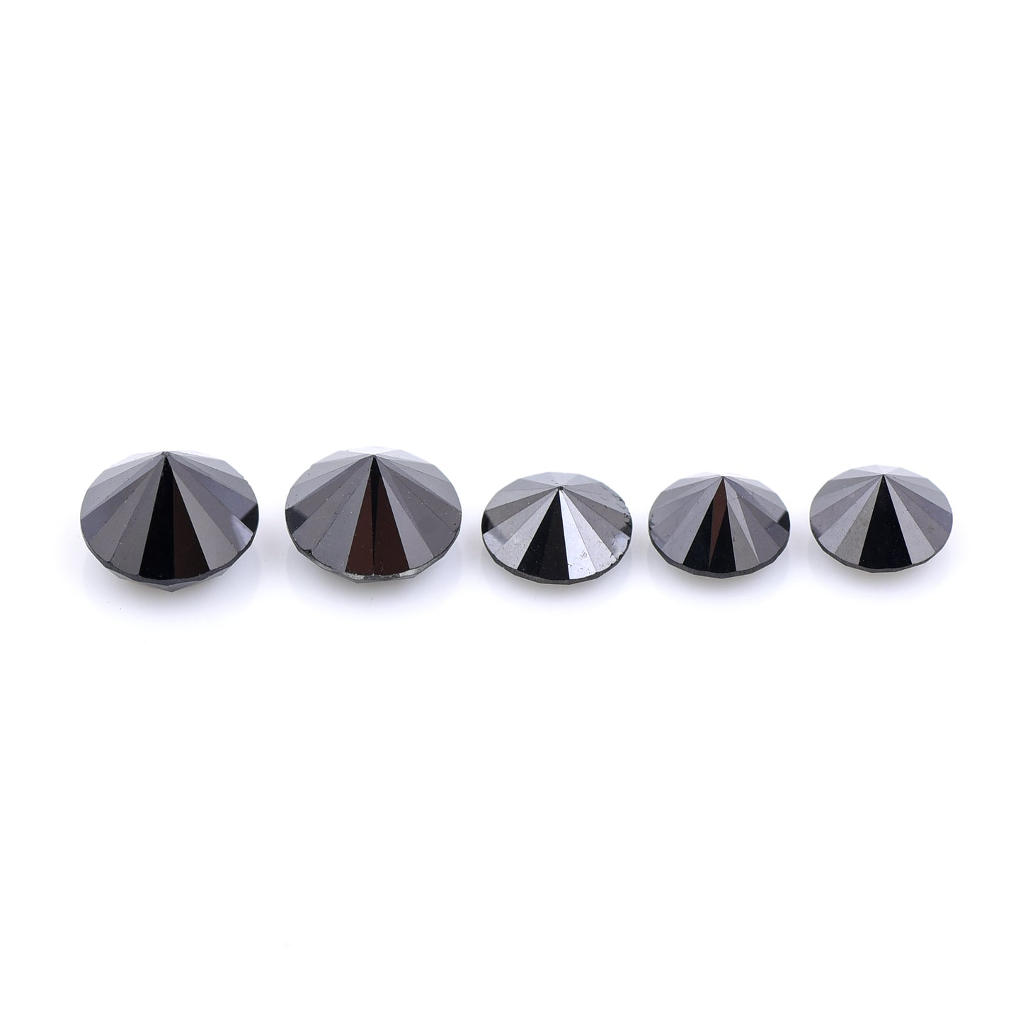 2.96 Black Diamond Round Loose Diamond