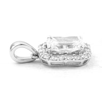 2.39 Carats Lab Grown Diamond 14K Gold Pendant
