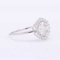 2.31 Carats Lab Grown Diamond 14K Gold Ring