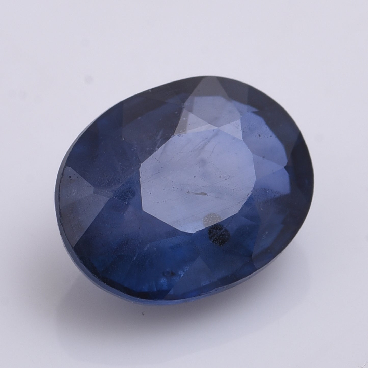 2.74 Natural Corundum Sapphire Oval Mixed Cut Gemstone